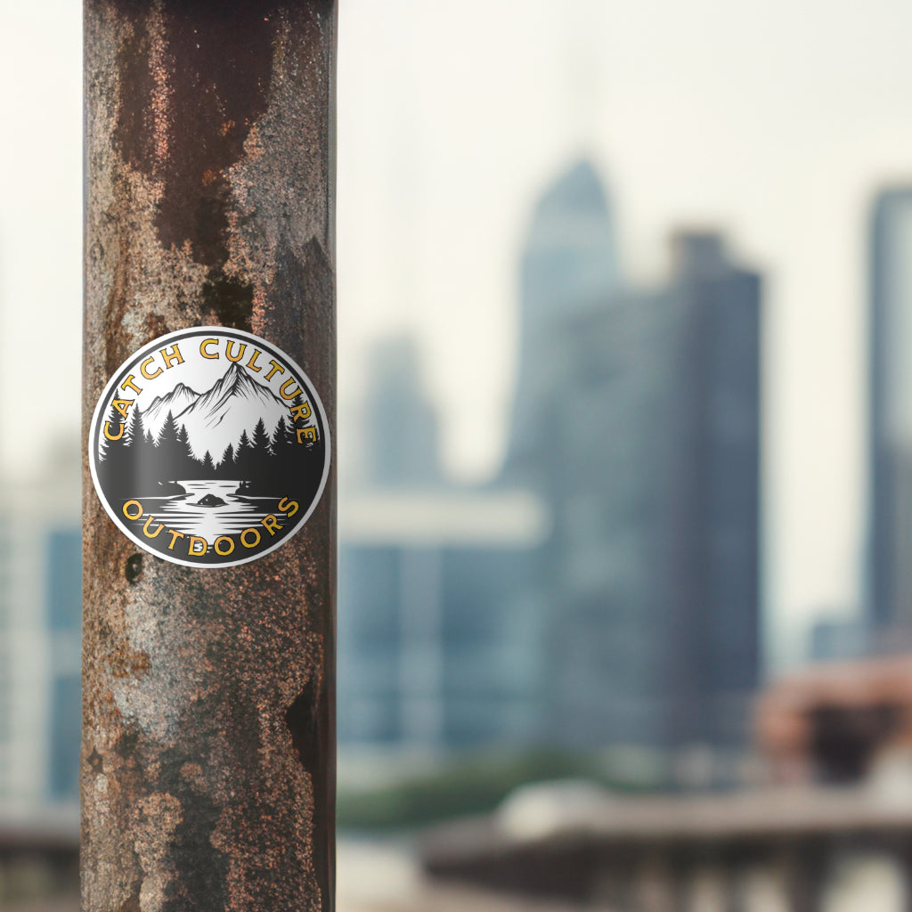 Catch Culture Outdoors Sticker