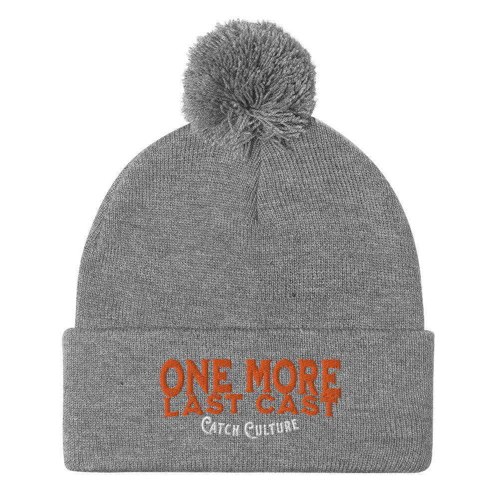 One More Last Cast Pom-Pom Beanie
