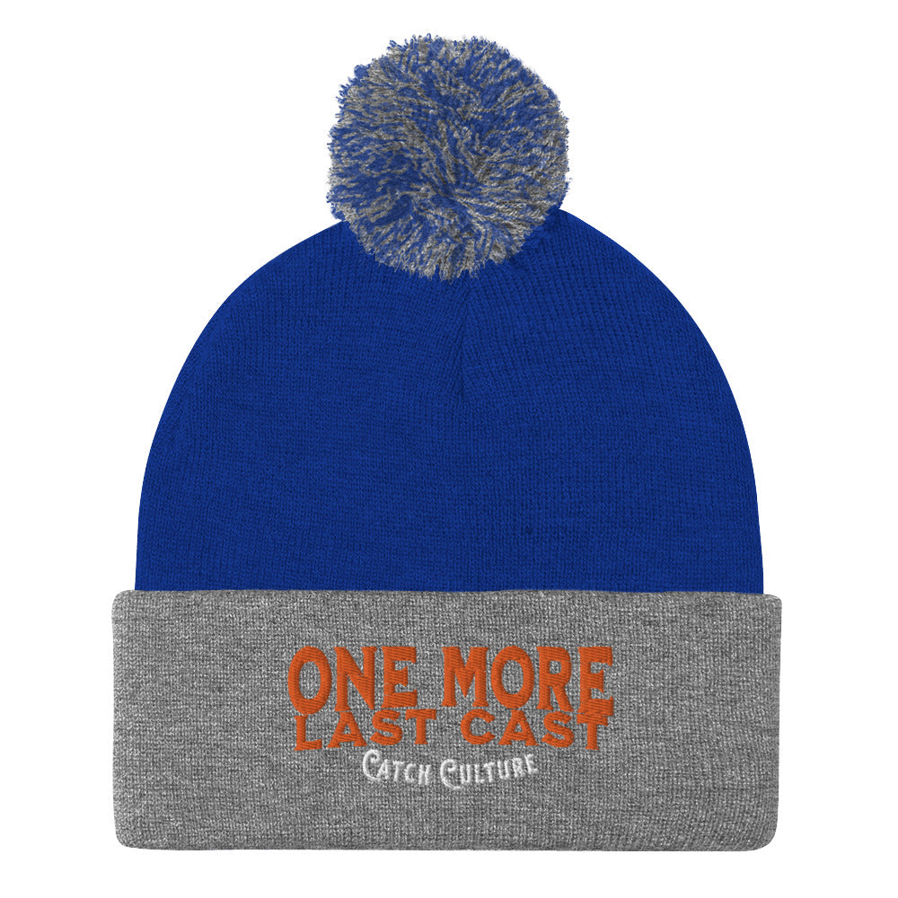 One More Last Cast Pom-Pom Beanie