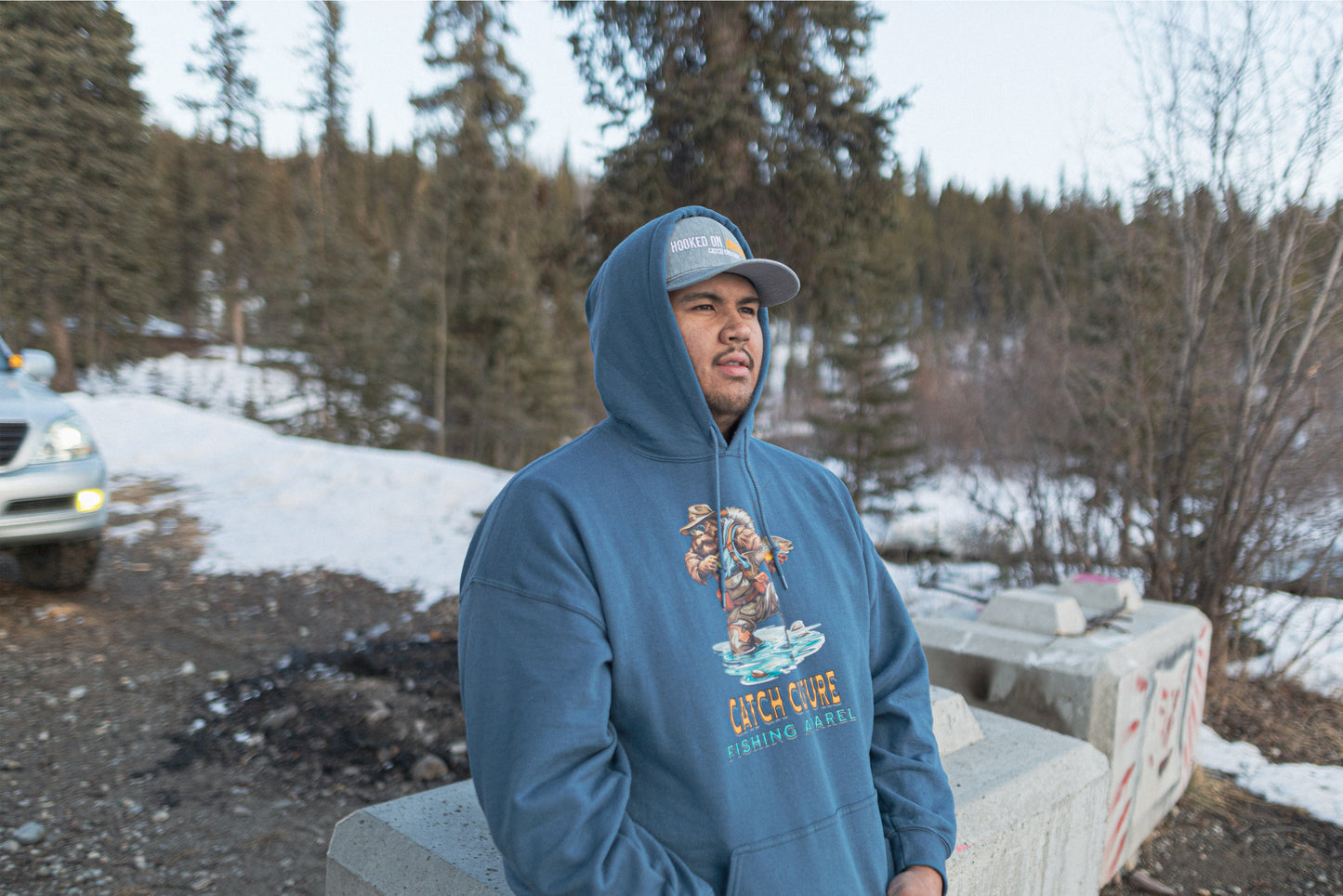 Sasquatch Trout Hoodie