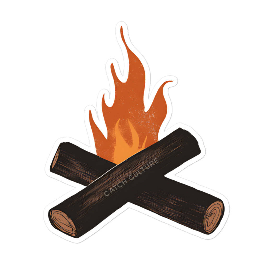 Fireside Ember Sticker – Catch Culture Outdoors