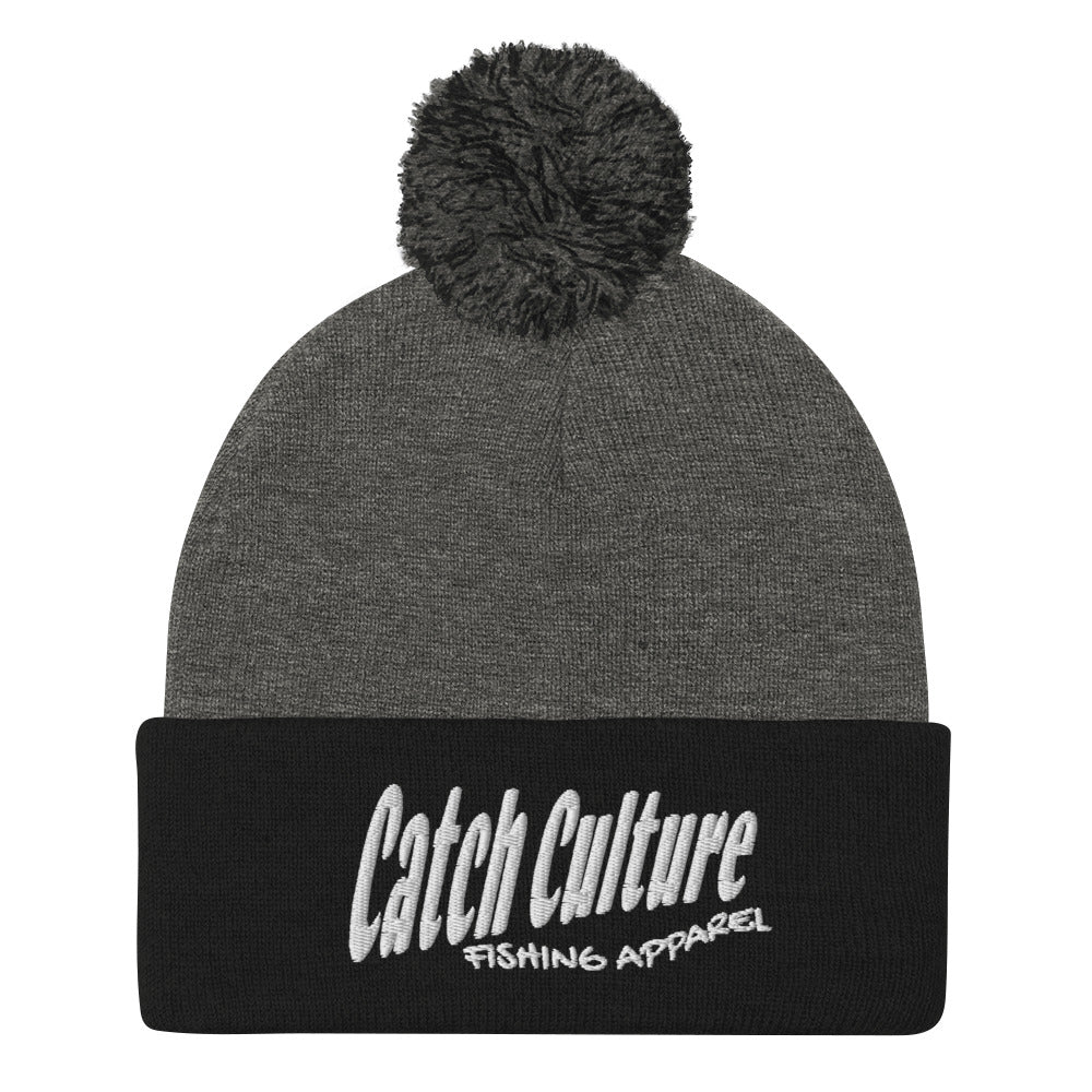 Catch Culture Classic Pom-Pom Beanie