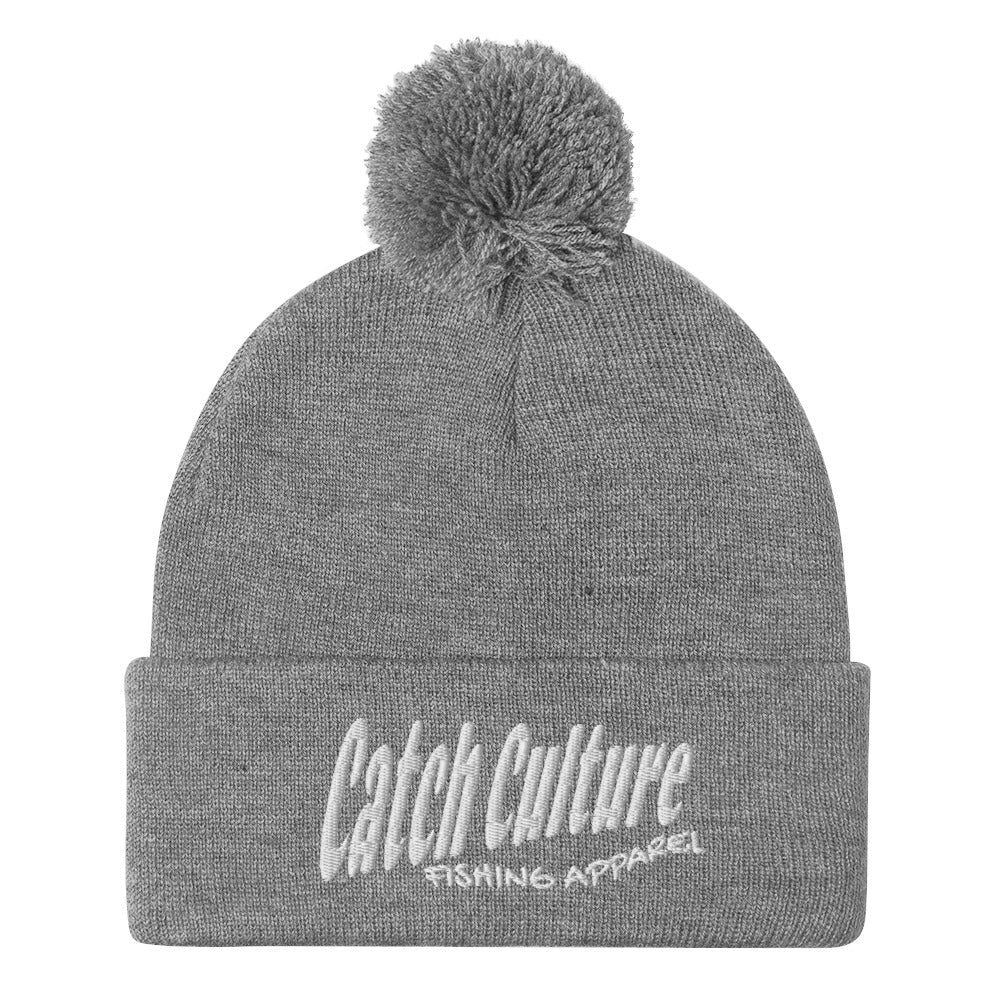 Catch Culture Classic Pom-Pom Beanie