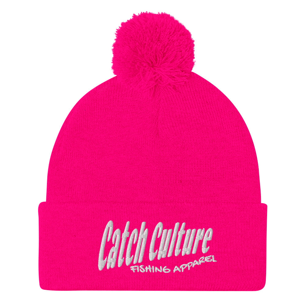 Catch Culture Classic Pom-Pom Beanie