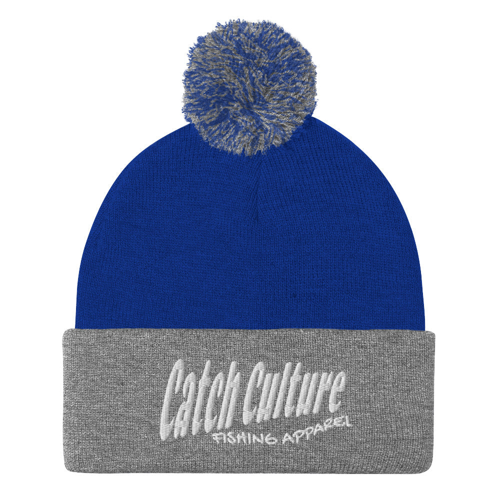 Catch Culture Classic Pom-Pom Beanie